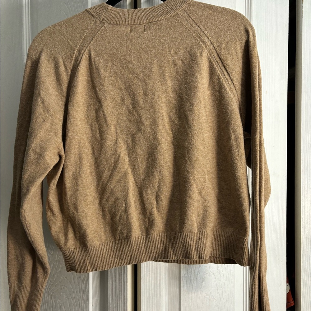 A new day tan sweater - Picture 3 of 3